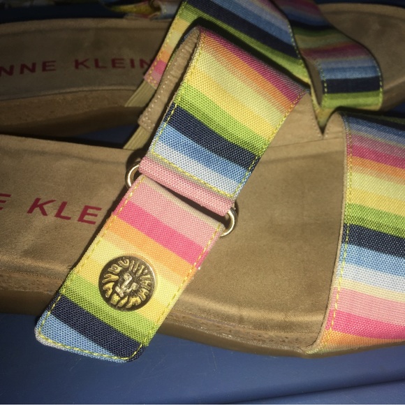 Anne Klein Slides Sz. 8 Ladies - Picture 4 of 7